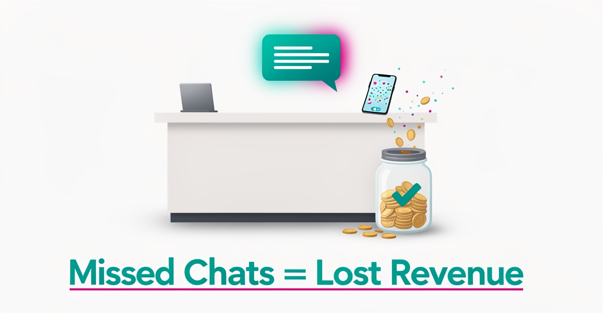 The Hidden Cost of Missed Chat Messages: A Hair Extension Studio Case Study
